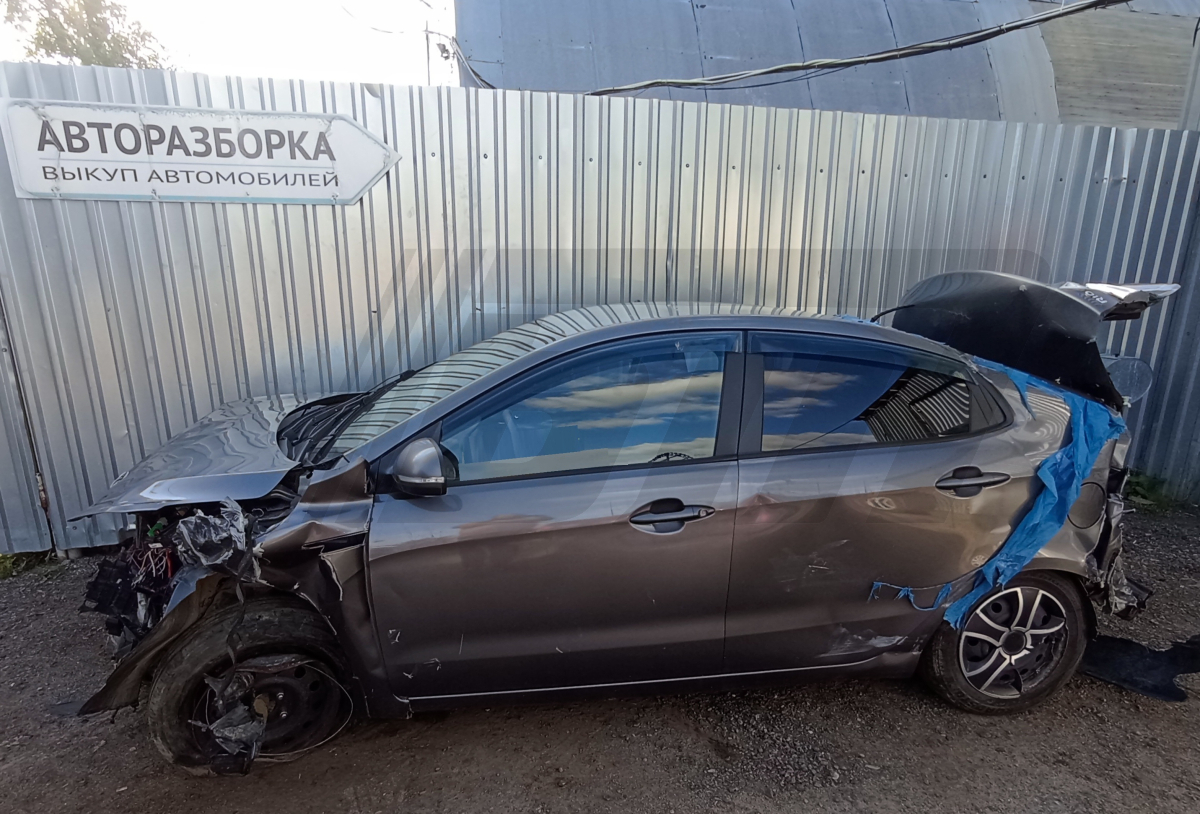 Разборка Kia Rio 2012 г.в. с пробегом 252 000 км