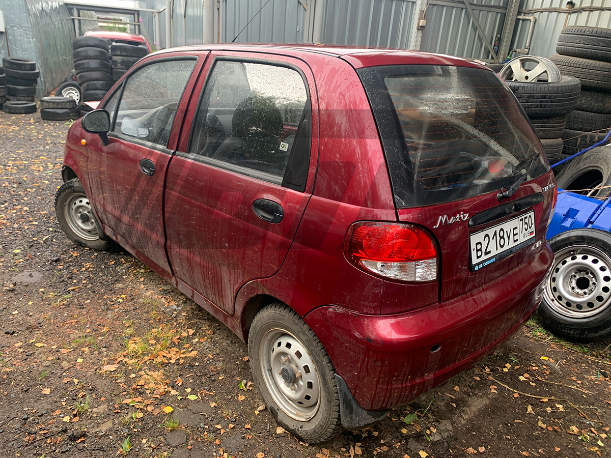 Разборка Daewoo Matiz 2013 г.в. с пробегом 25 000 км