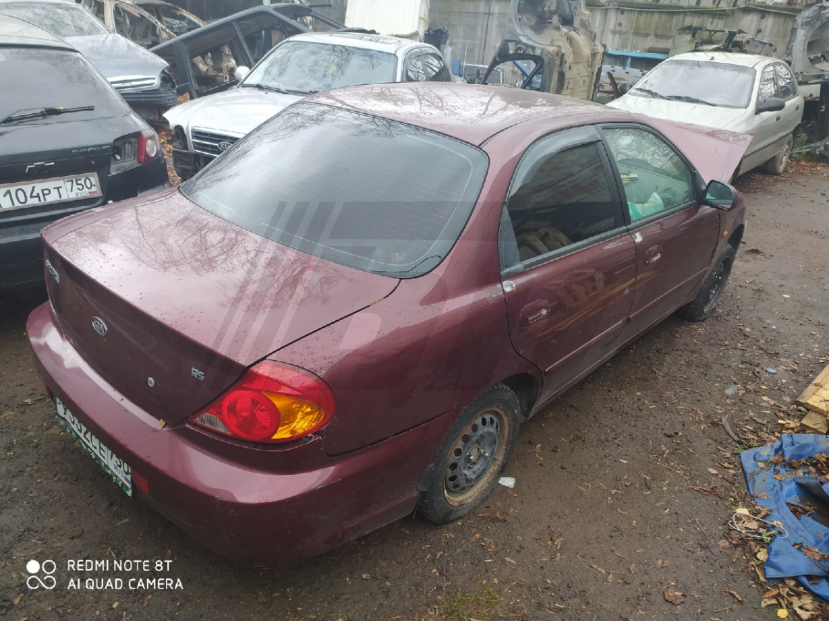 Разборка Kia Spectra 2009 г.в. с пробегом 0 км