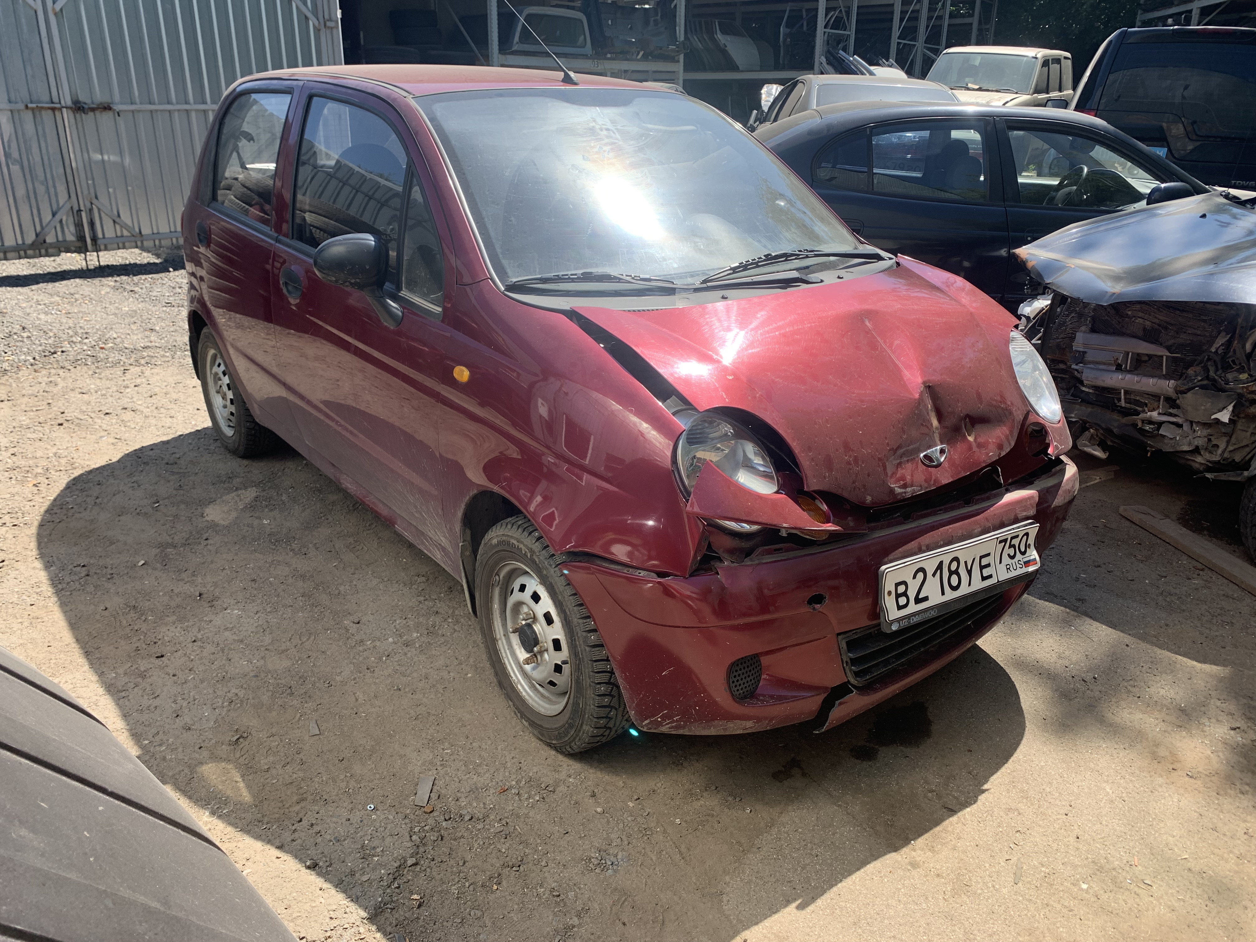 Разборка Daewoo Matiz 2013 г.в. с пробегом 25 000 км