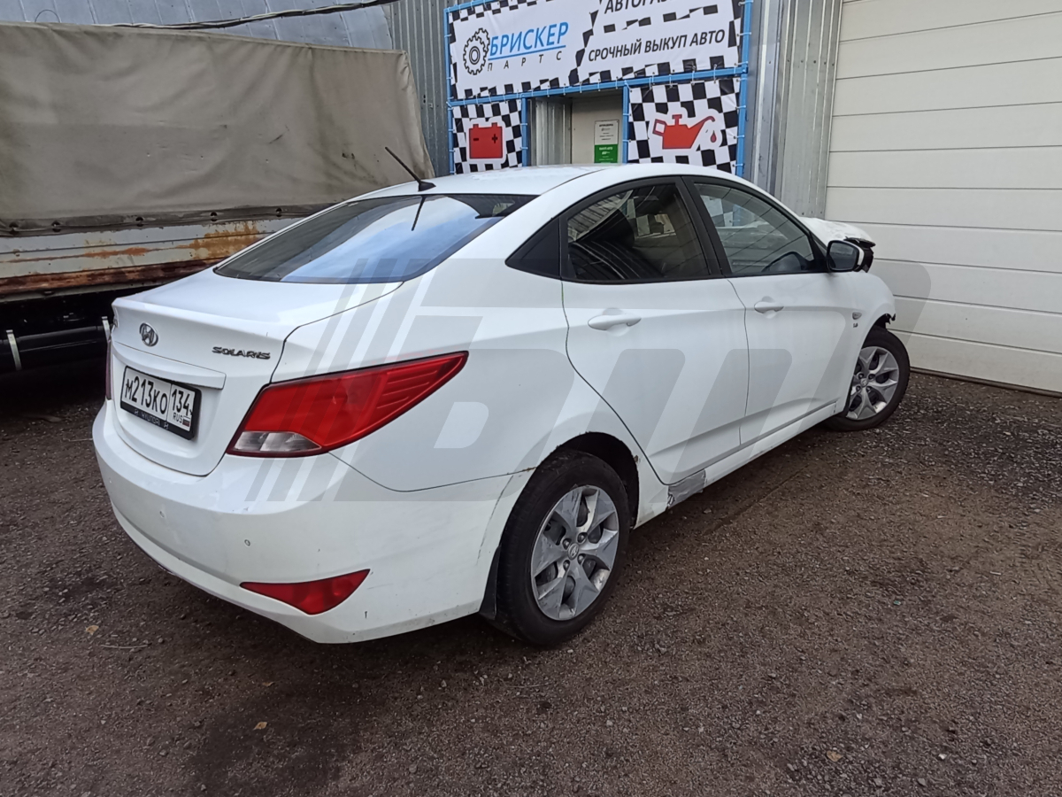 Разборка Hyundai Solaris 2016 г.в. с пробегом 250 000 км