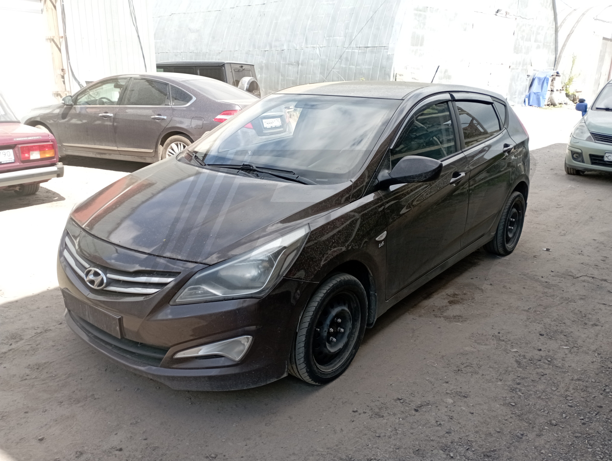 Разборка Hyundai Solaris 2015 г.в. с пробегом 140 000 км