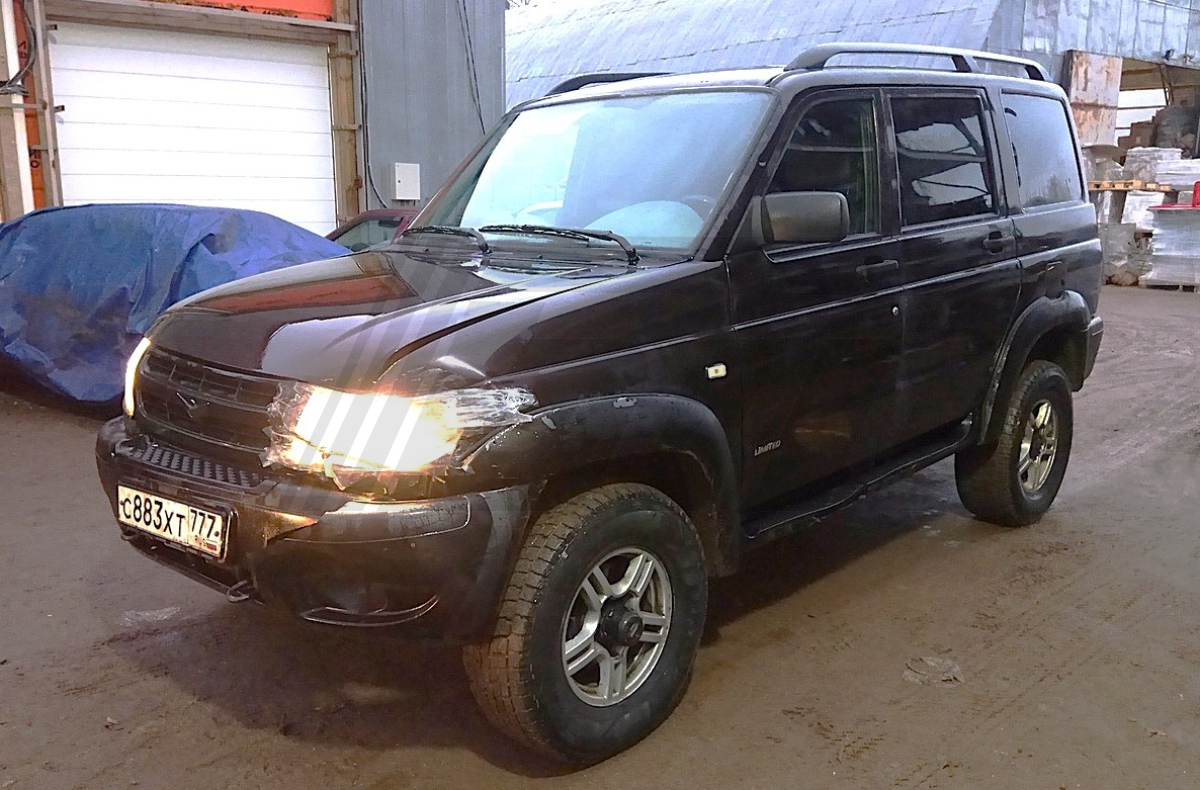 Разборка УАЗ Patriot 2007 г.в. с пробегом 220 000 км