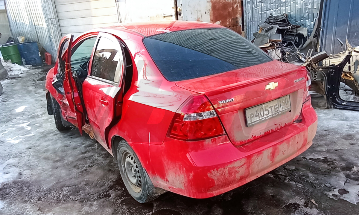 Разборка Chevrolet Aveo 2009 г.в. с пробегом 250 000 км