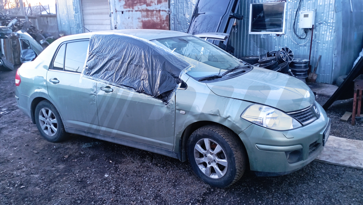 Разборка Nissan Tiida 2008 г.в. с пробегом 69 000 км