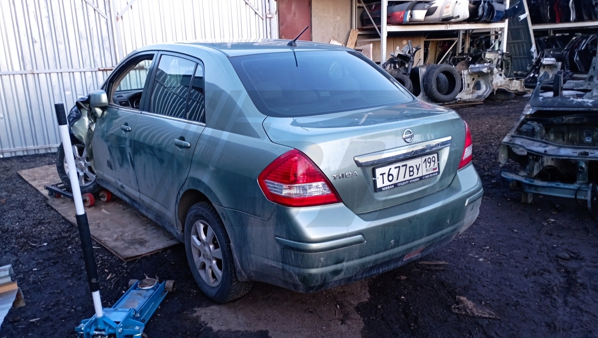 Разборка Nissan Tiida 2008 г.в. с пробегом 69 000 км