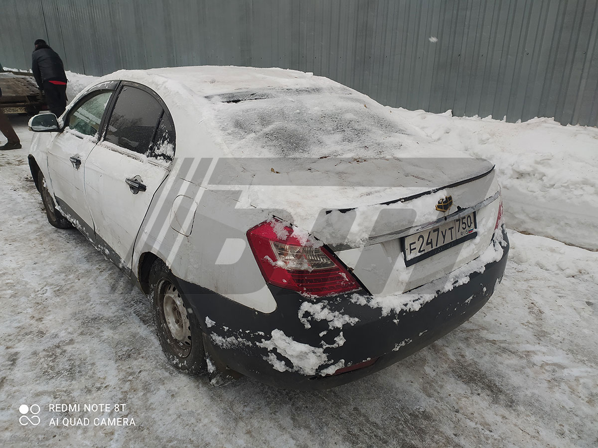 Разборка Geely Emgrand EC7 2013 г.в. с пробегом 205 000 км