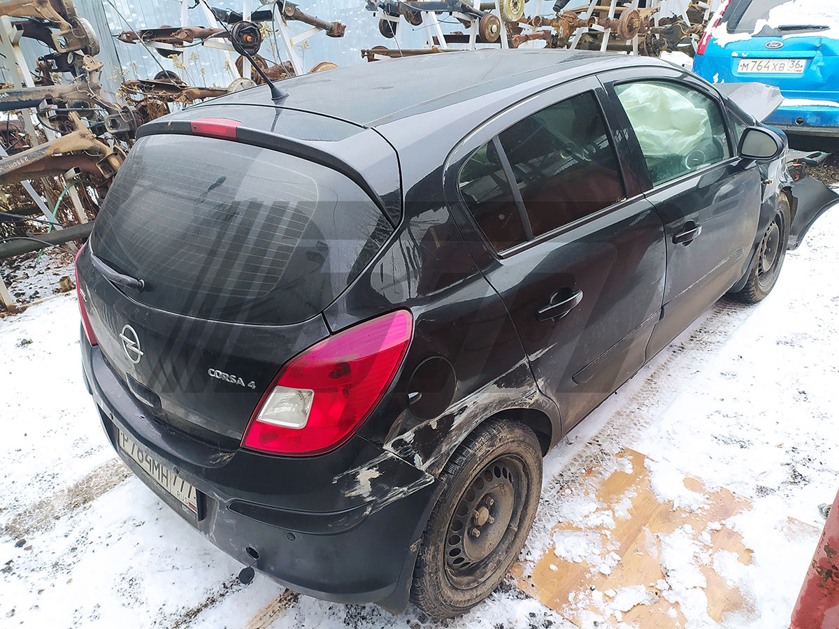 Разборка Opel Corsa 2007 г.в. с пробегом 139 650 км