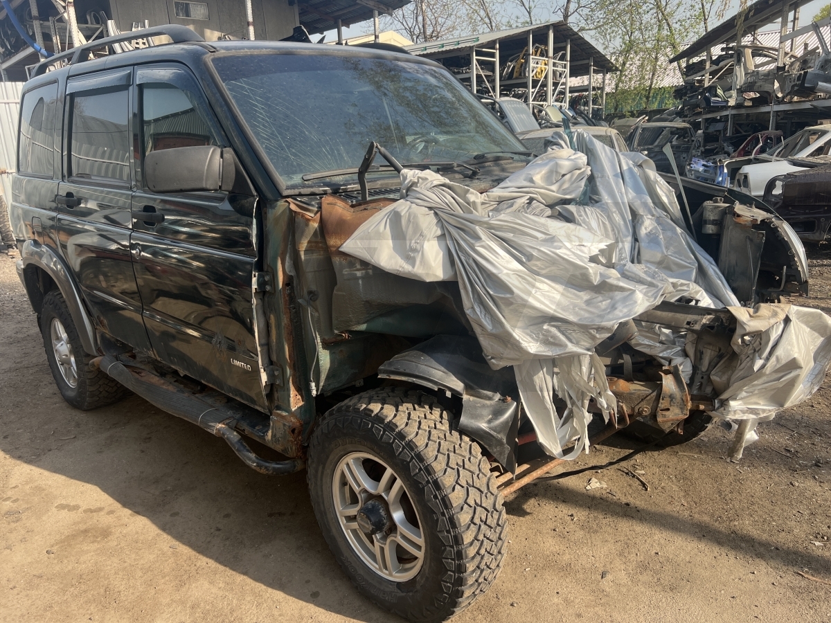 Разборка УАЗ Patriot 2008 г.в. с пробегом 220 000 км