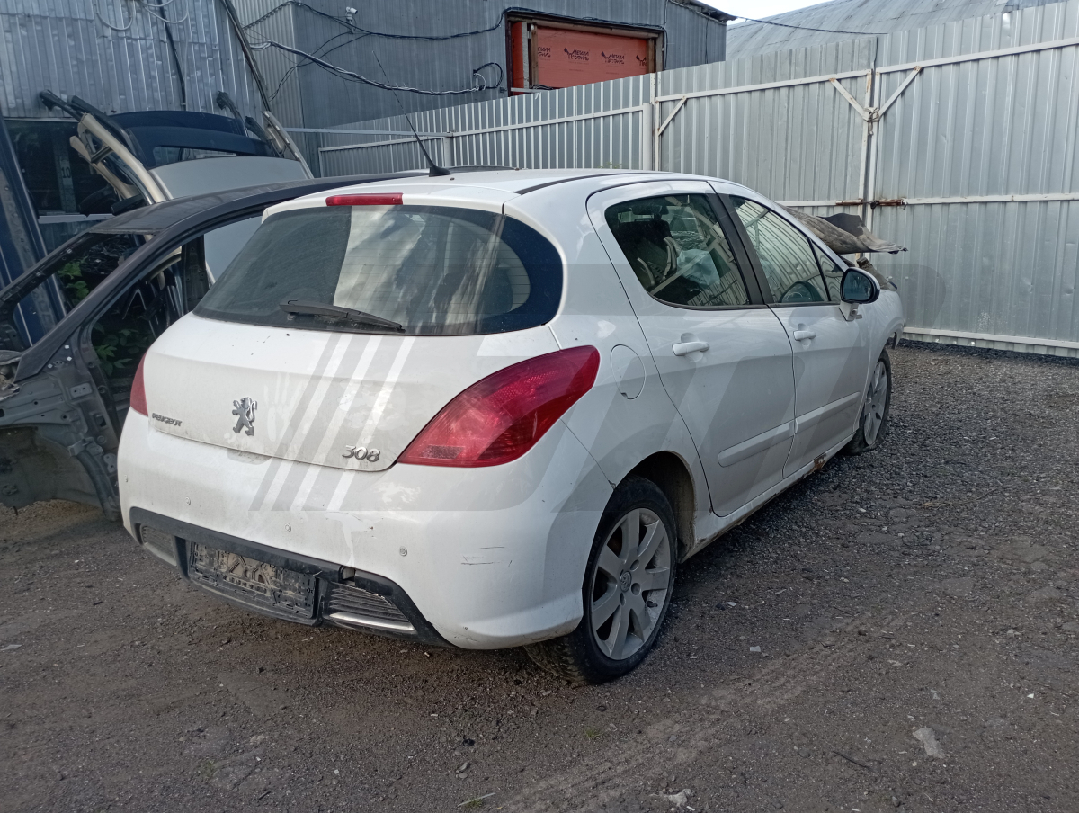 Разборка Peugeot 308 2010 г.в. с пробегом 150 000 км