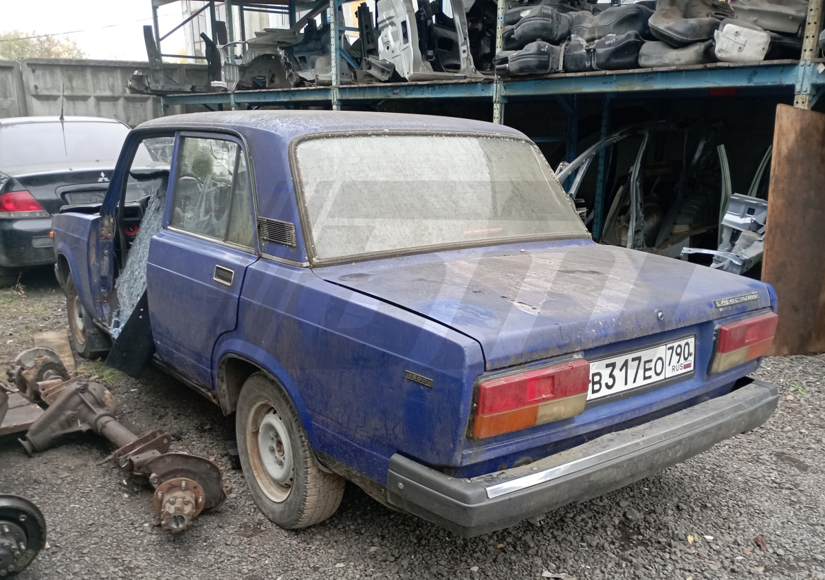 Разборка ВАЗ (Lada) 2107 2001 г.в. с пробегом 77 569 км