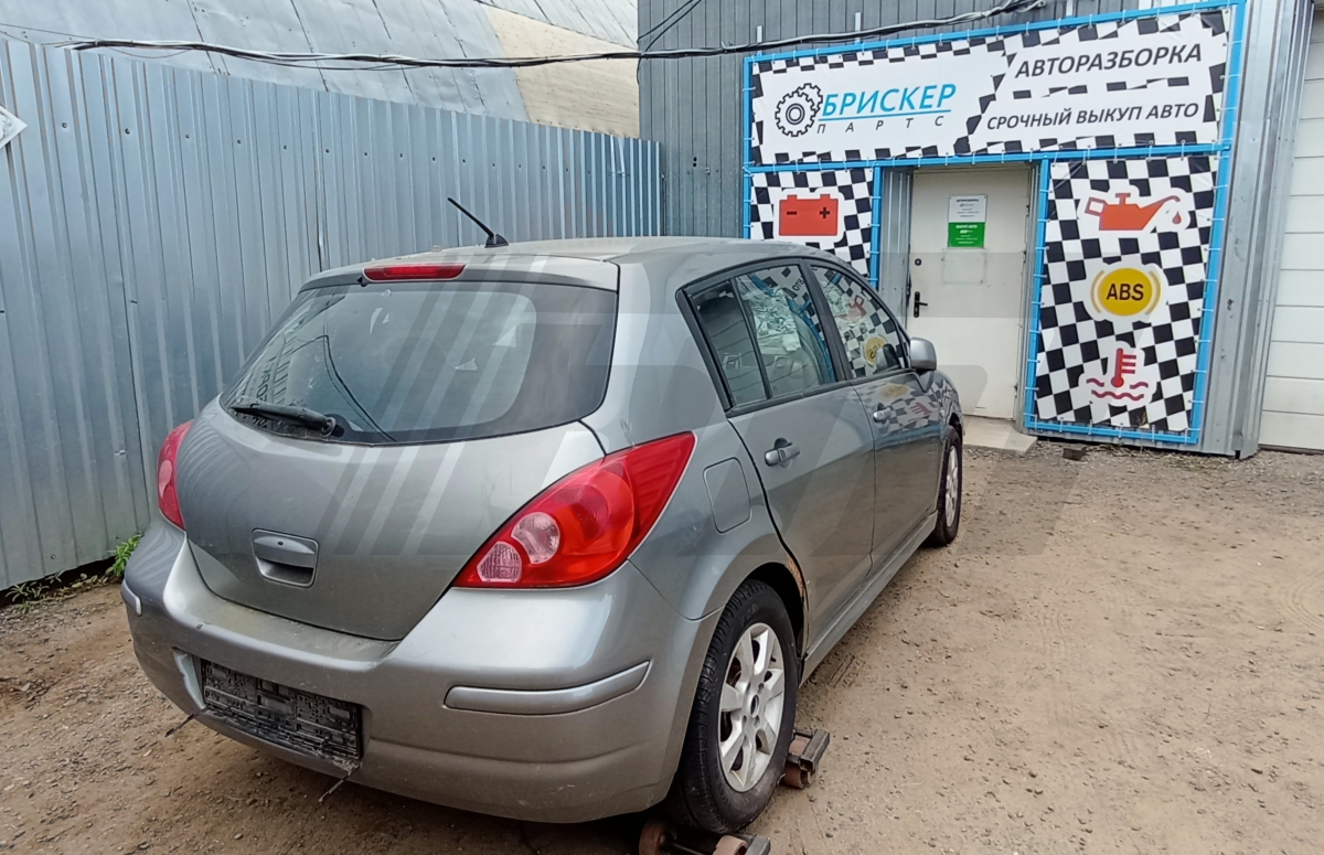 Разборка Nissan Tiida 2012 г.в. с пробегом 430 000 км
