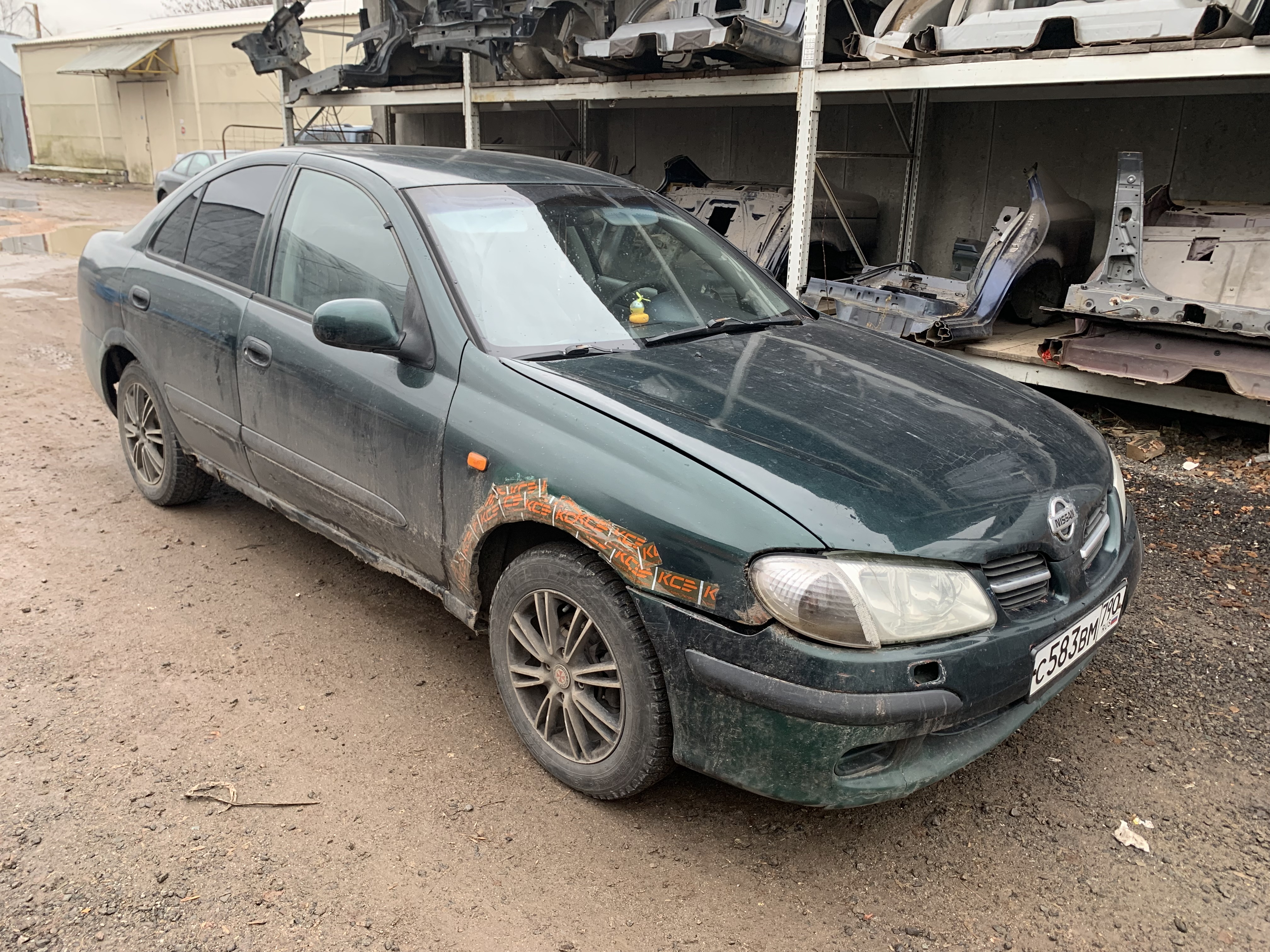 Разборка Nissan Almera 2001 г.в. с пробегом 370 000 км