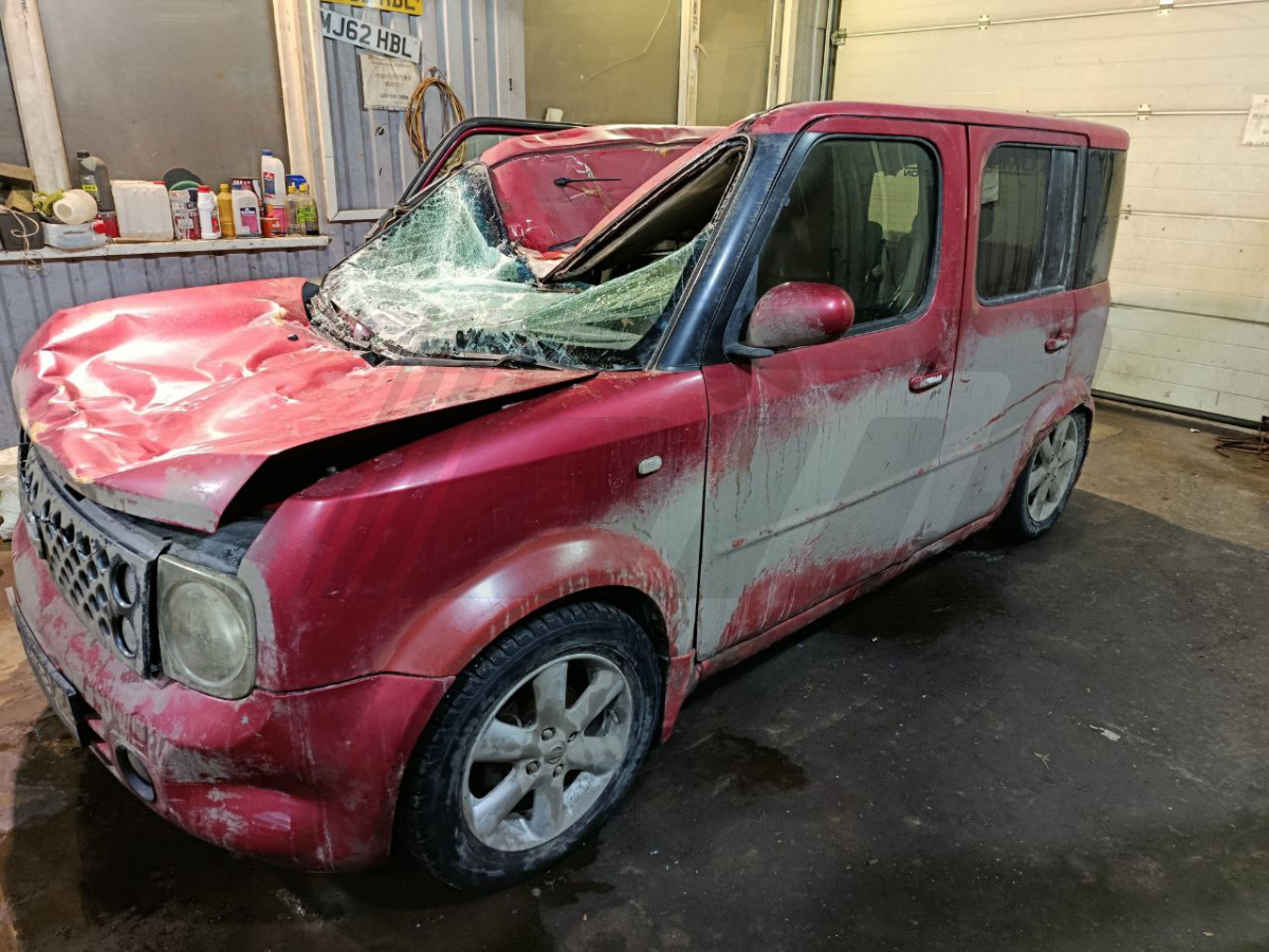Разборка Nissan Cube 2006 г.в. с пробегом 160 000 км