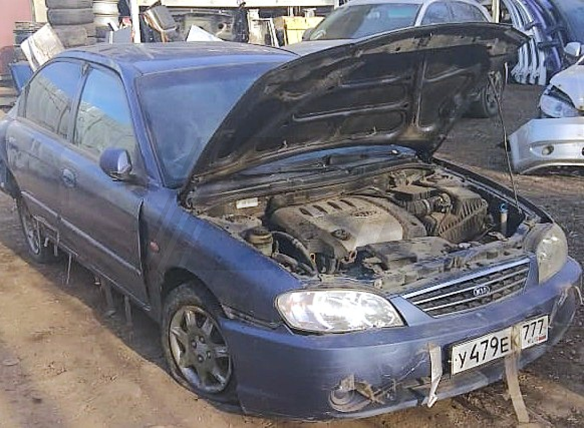 Разборка Kia Spectra 2004 г.в. с пробегом 220 000 км