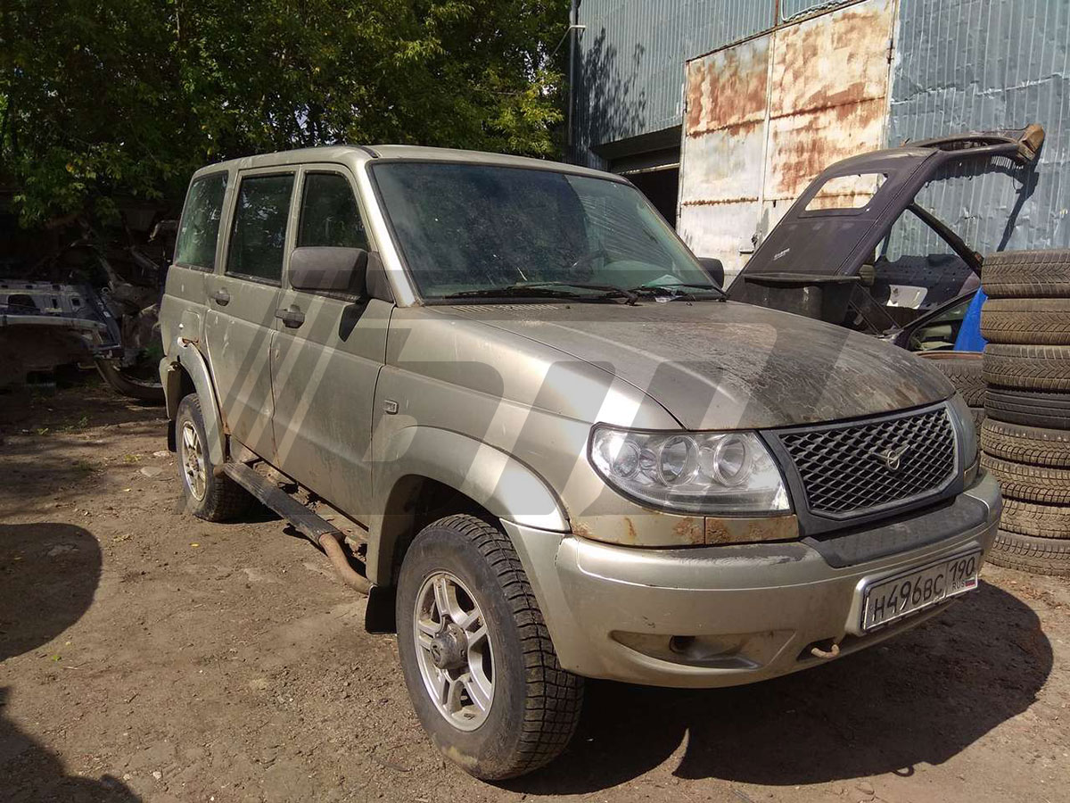 Разборка УАЗ Patriot 2010 г.в. с пробегом 255 000 км