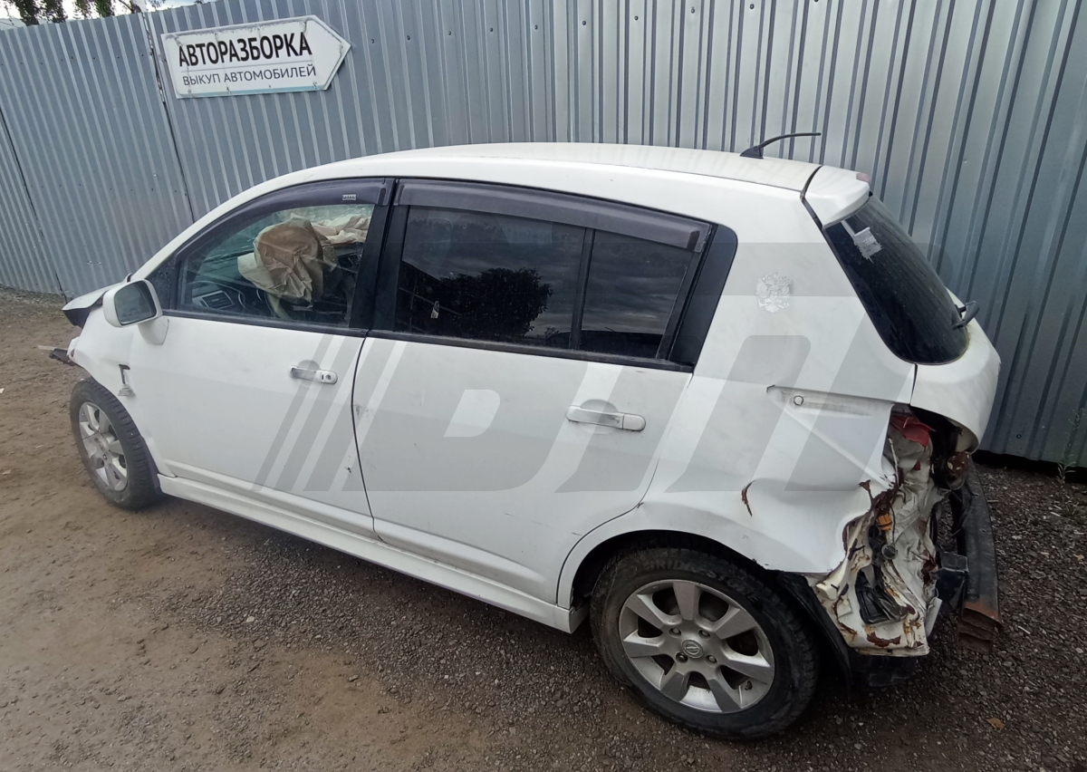 Разборка Nissan Tiida 2011 г.в. с пробегом 170 000 км