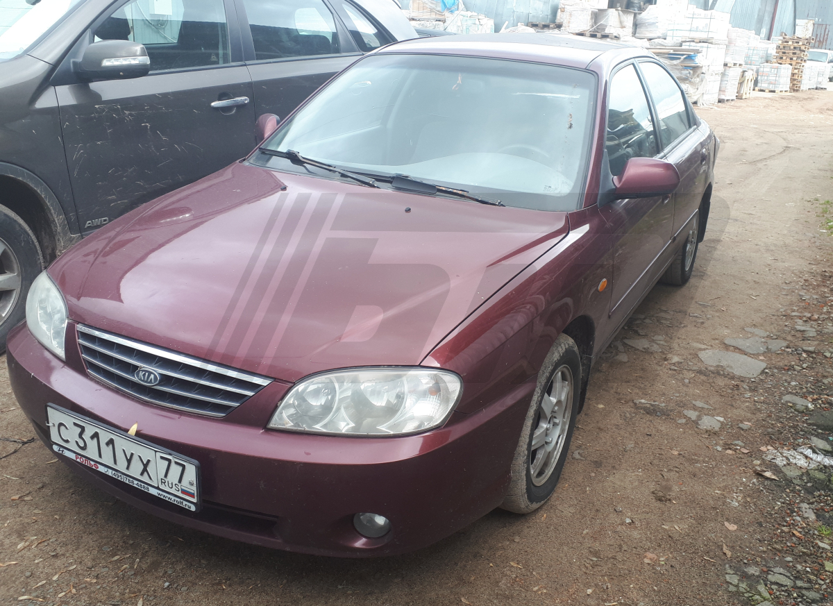 Разборка Kia Spectra 2006 г.в. с пробегом 0 км