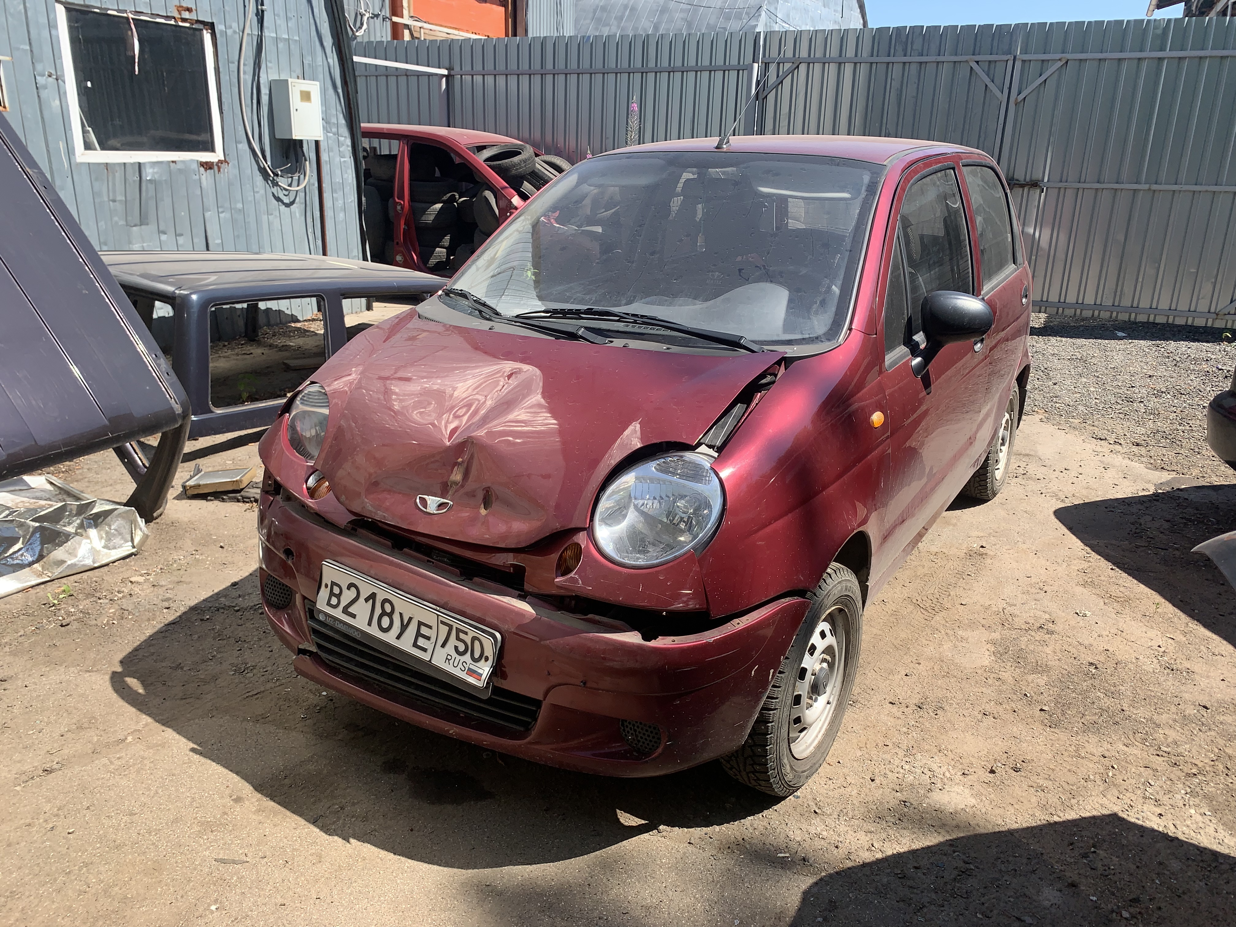 Разборка Daewoo Matiz 2013 г.в. с пробегом 25 000 км