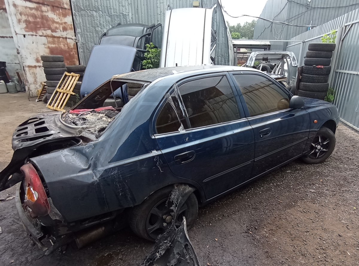Разборка Hyundai Accent 2007 г.в. с пробегом 0 км
