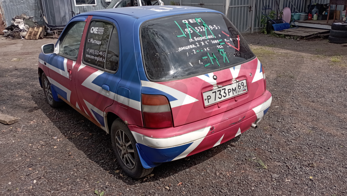 Разборка Nissan March 1997 г.в. с пробегом 250 000 км