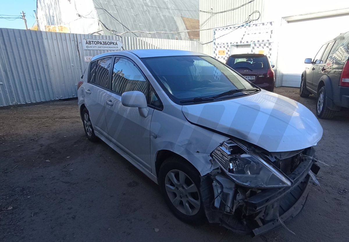 Разборка Nissan Tiida 2011 г.в. с пробегом 222 030 км