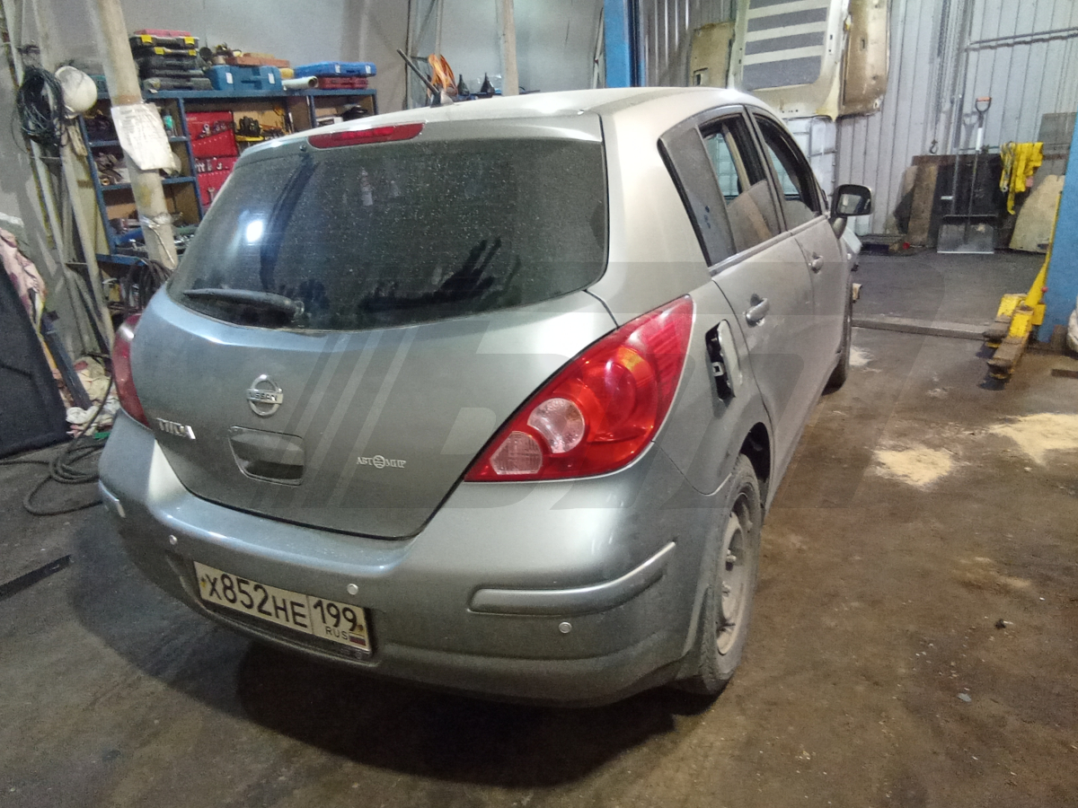 Разборка Nissan Tiida 2008 г.в. с пробегом 121 000 км