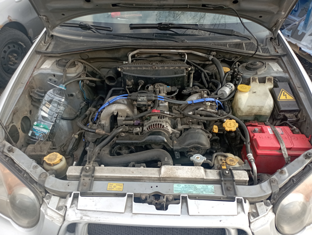 Разборка Subaru Impreza 2004 г.в. с пробегом 150 000 км
