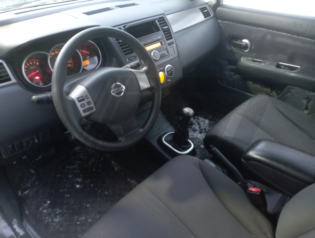 Разборка Nissan Tiida 2008 г.в. с пробегом 173 776 км