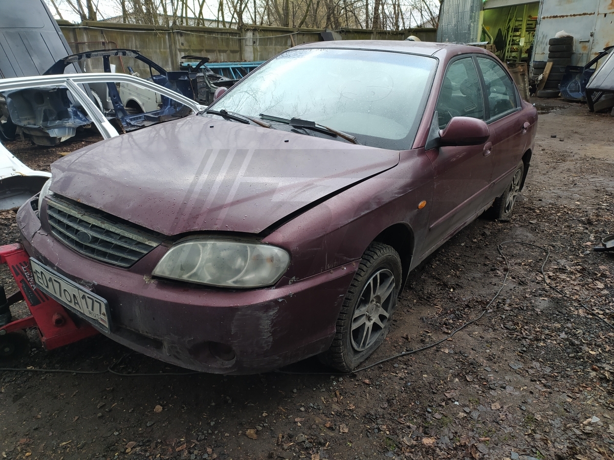 Разборка Kia Spectra 2006 г.в. с пробегом 178 000 км