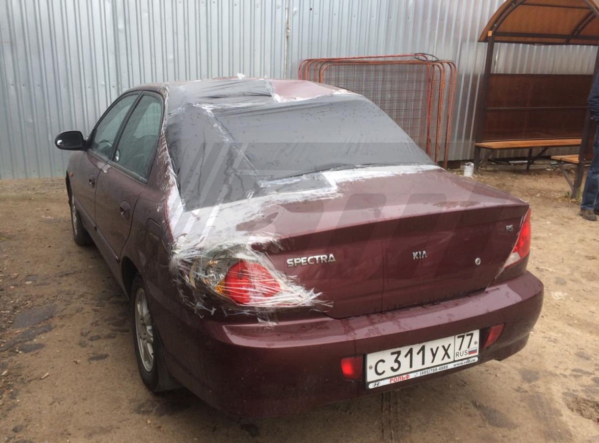 Разборка Kia Spectra 2006 г.в. с пробегом 0 км