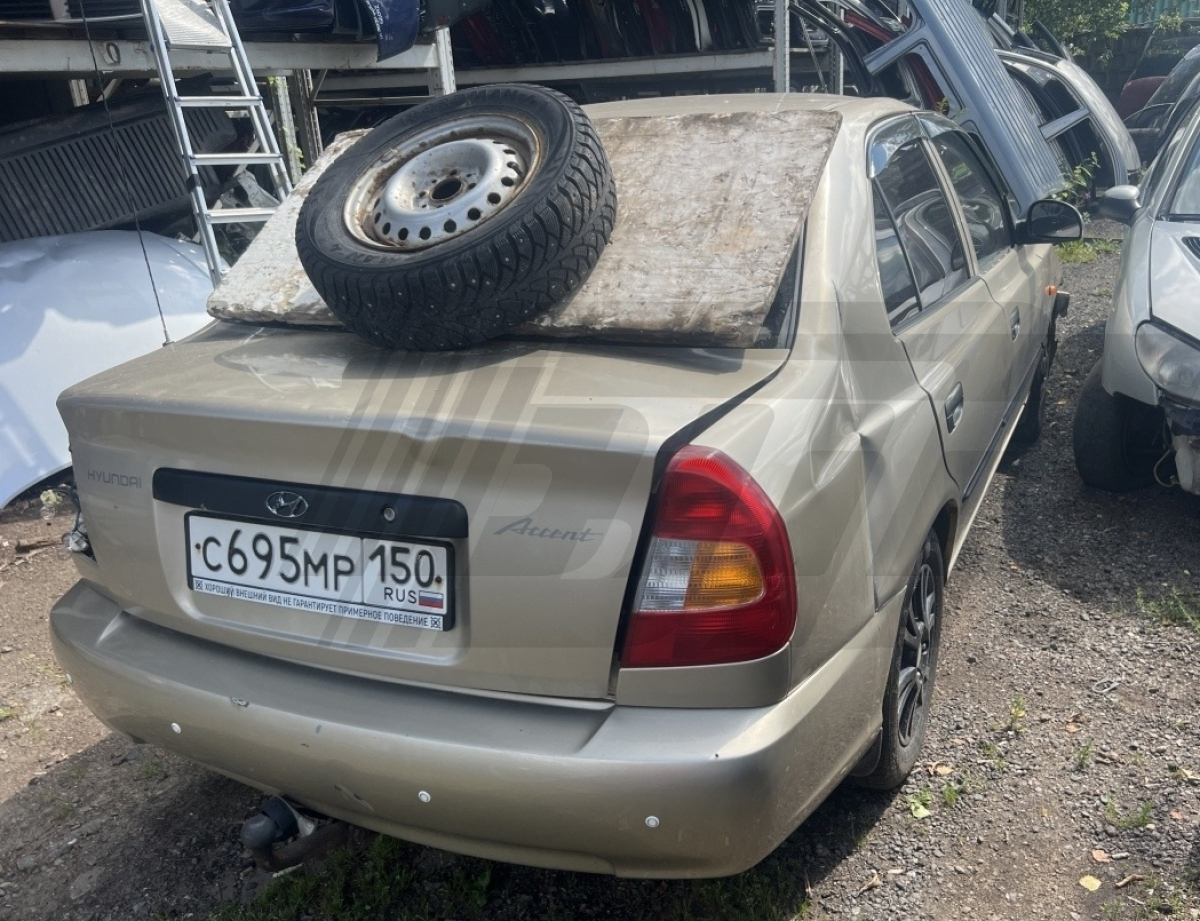 Разборка Hyundai Accent 2005 г.в. с пробегом 190 000 км