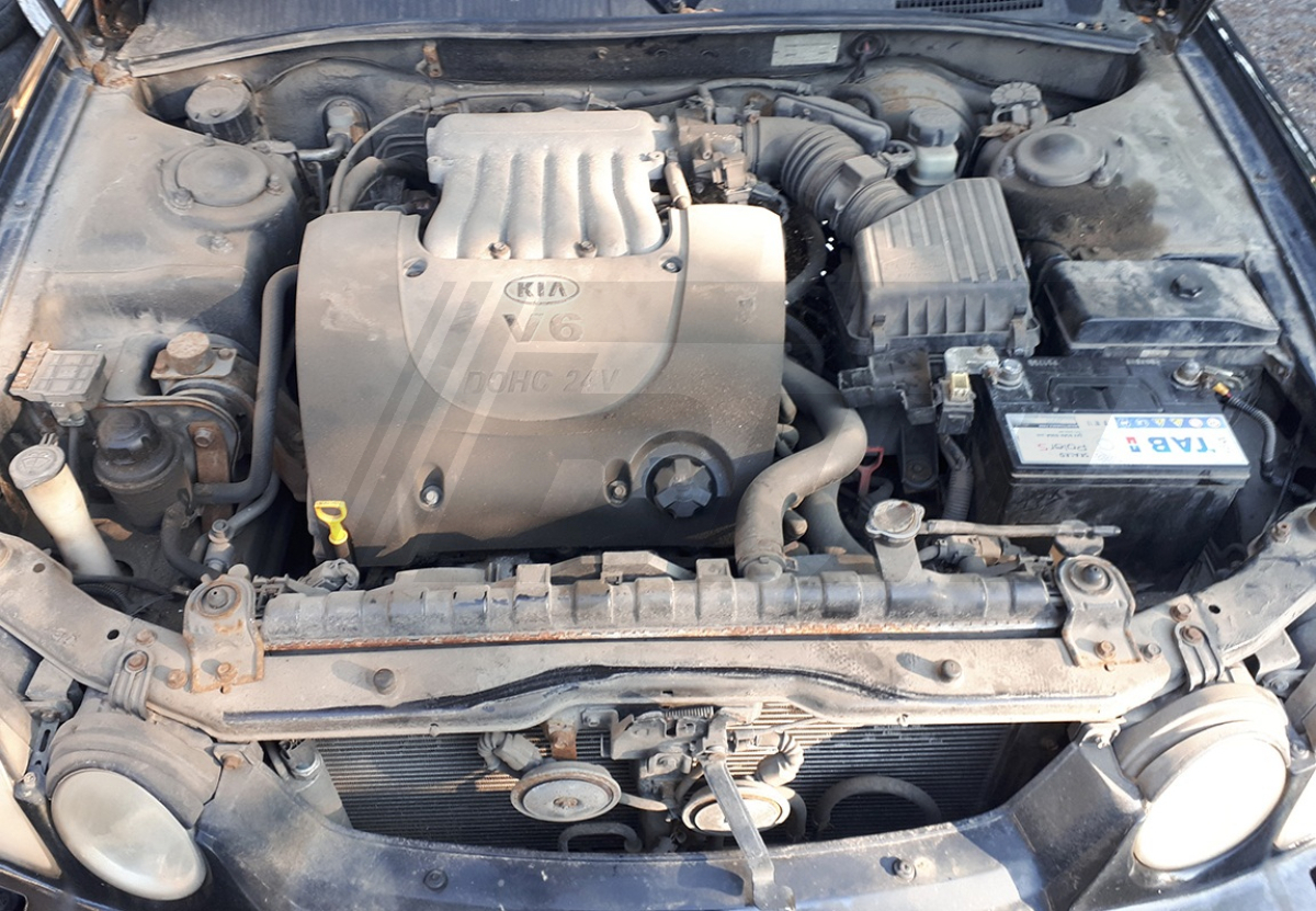 Разборка Kia Magentis 2002 г.в. с пробегом 190 000 км