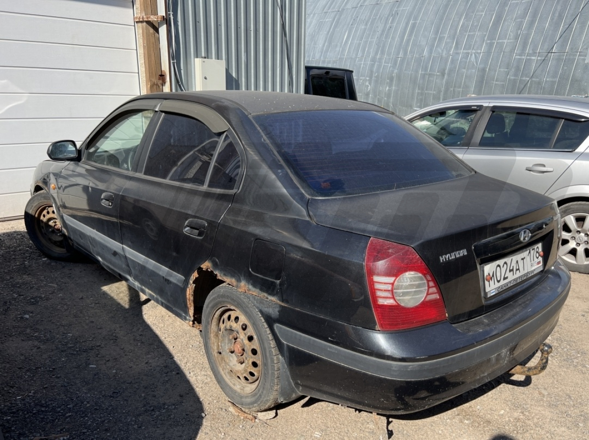 Разборка Hyundai Elantra 2006 г.в. с пробегом 300 000 км