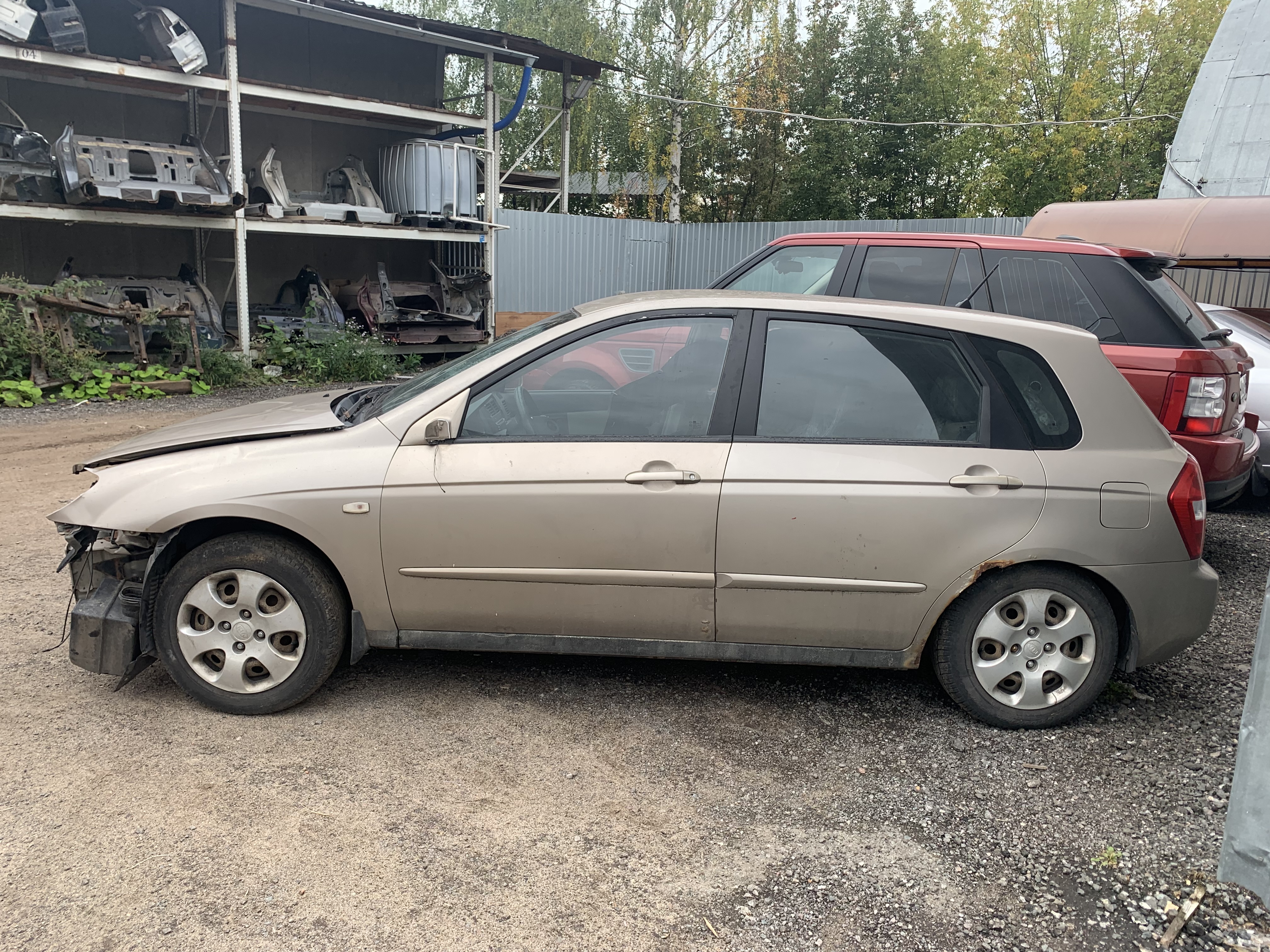 Разборка Kia Cerato 2005 г.в. с пробегом 160 000 км