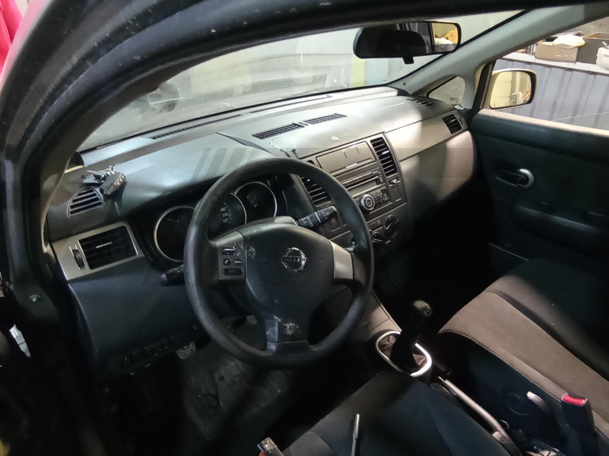 Разборка Nissan Tiida 2008 г.в. с пробегом 121 000 км