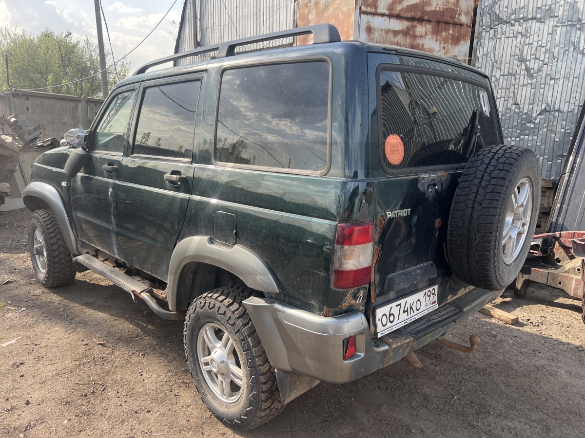 Разборка УАЗ Patriot 2008 г.в. с пробегом 220 000 км