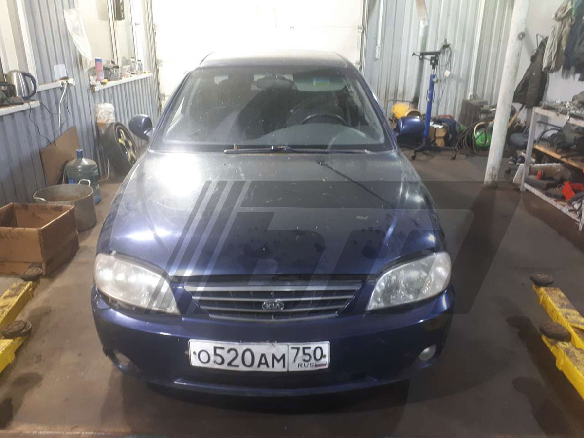 Разборка Kia Spectra 2007 г.в. с пробегом 135 000 км