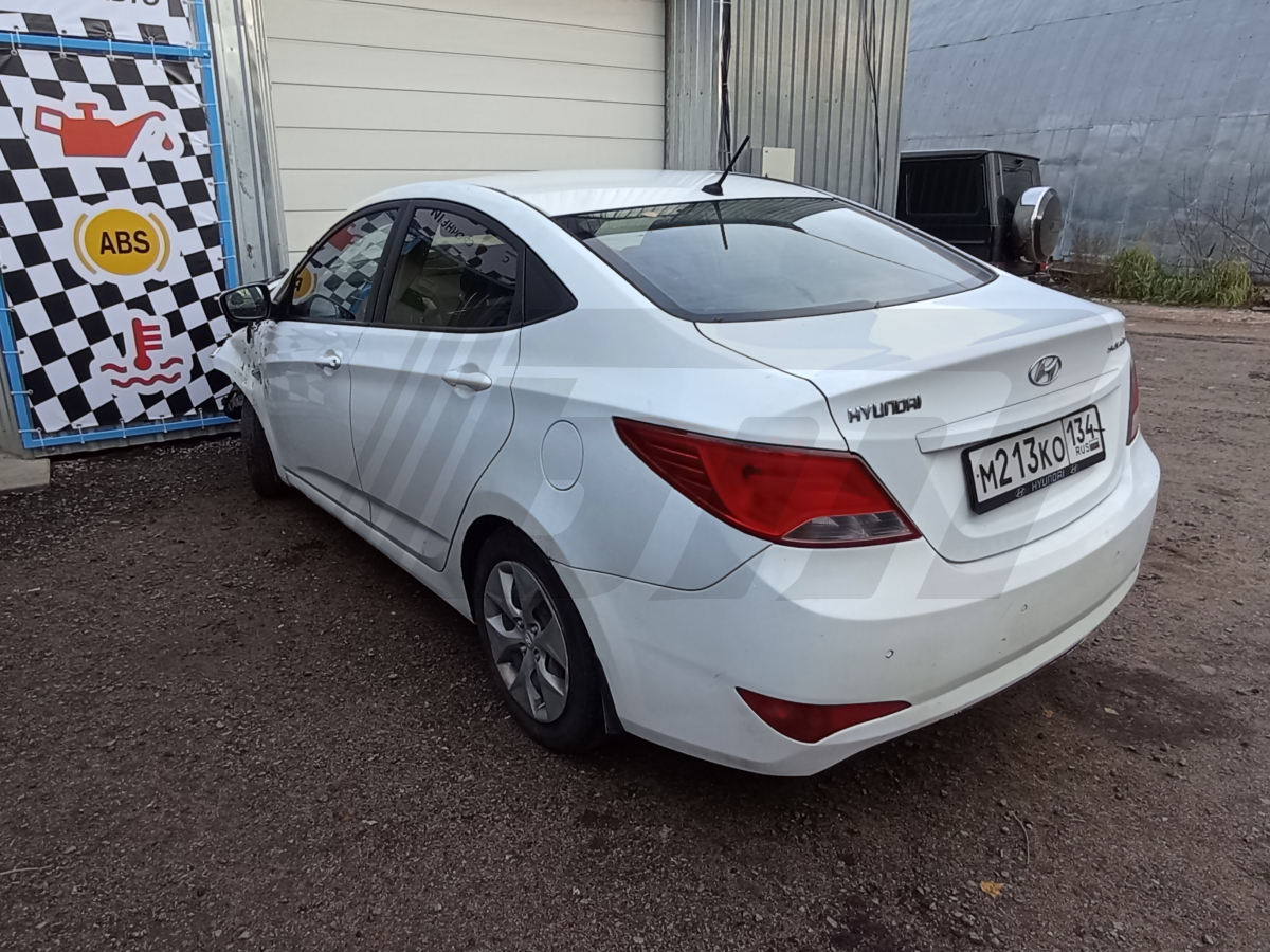 Разборка Hyundai Solaris 2016 г.в. с пробегом 250 000 км