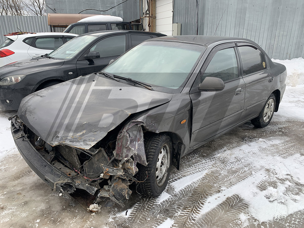 Разборка Kia Spectra 2006 г.в. с пробегом 150 000 км