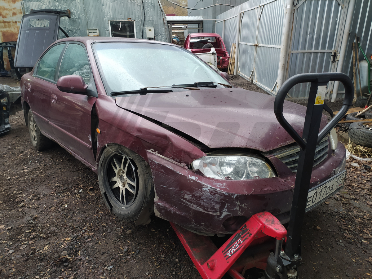 Разборка Kia Spectra 2006 г.в. с пробегом 178 000 км