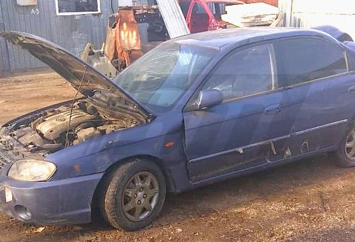 Разборка Kia Spectra 2004 г.в. с пробегом 220 000 км