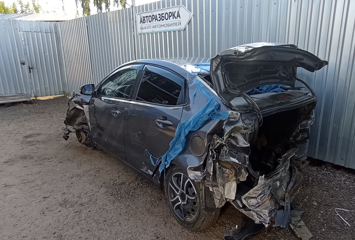 Разборка Kia Rio 2012 г.в. с пробегом 252 000 км