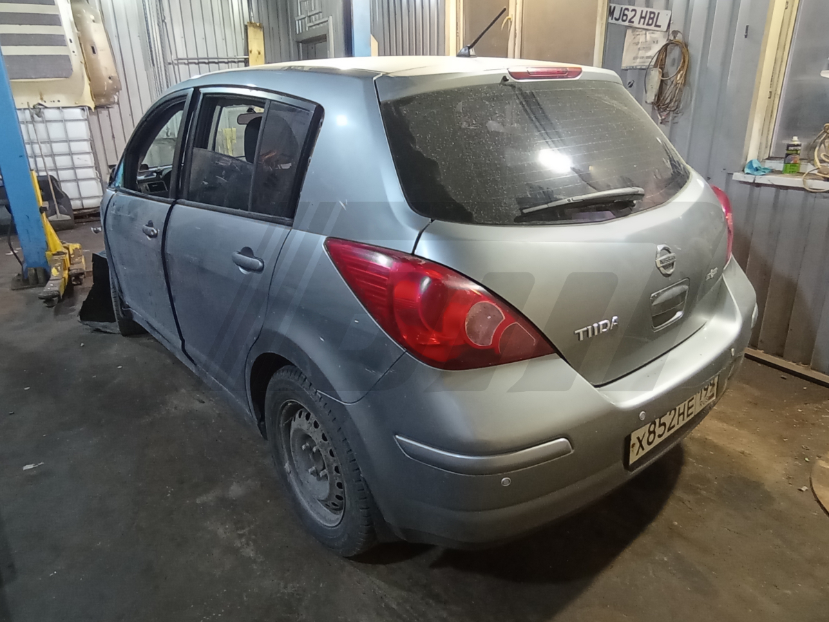 Разборка Nissan Tiida 2008 г.в. с пробегом 121 000 км