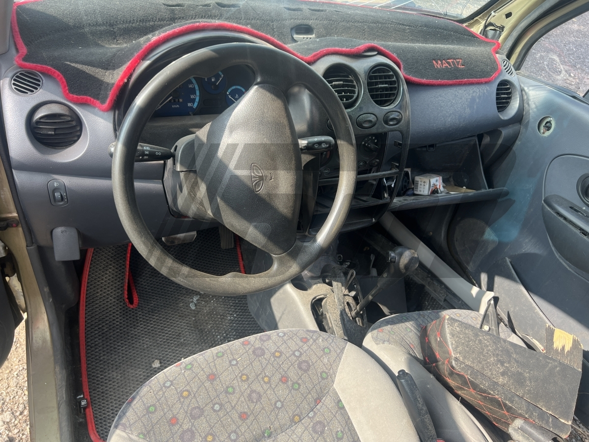 Разборка Daewoo Matiz 2007 г.в. с пробегом 150 000 км