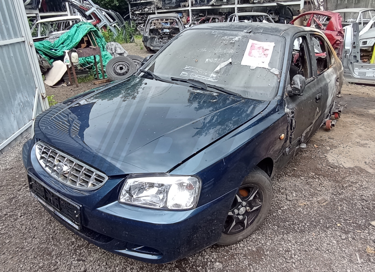 Разборка Hyundai Accent 2007 г.в. с пробегом 0 км