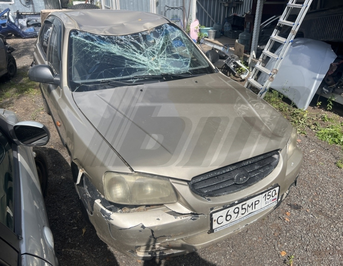 Разборка Hyundai Accent 2005 г.в. с пробегом 190 000 км
