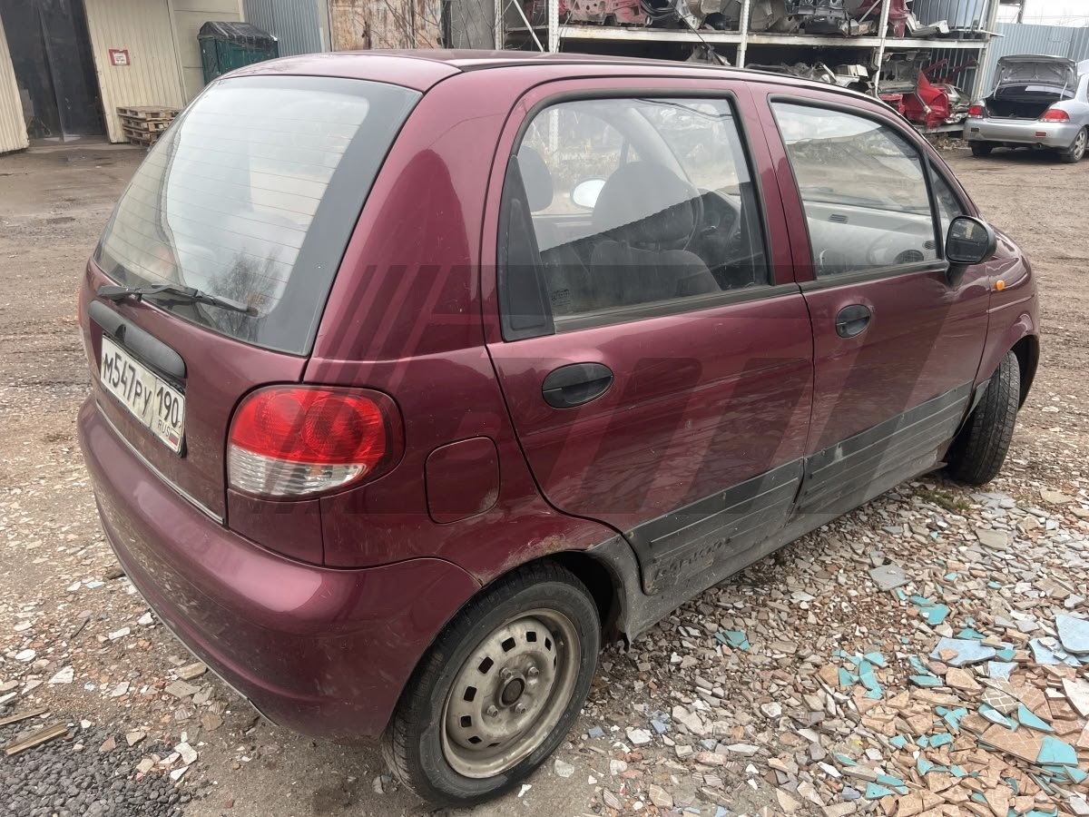 Разборка Daewoo Matiz 2011 г.в. с пробегом 200 000 км