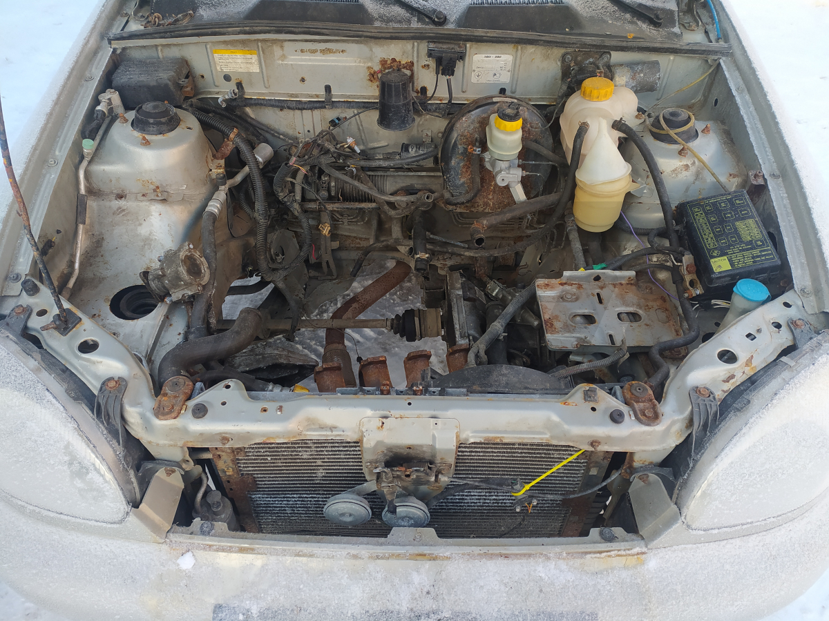 Разборка Chevrolet Lanos 2007 г.в. с пробегом 200 000 км