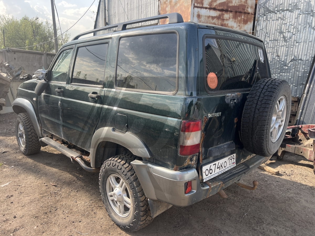 Разборка УАЗ Patriot 2008 г.в. с пробегом 120 000 км